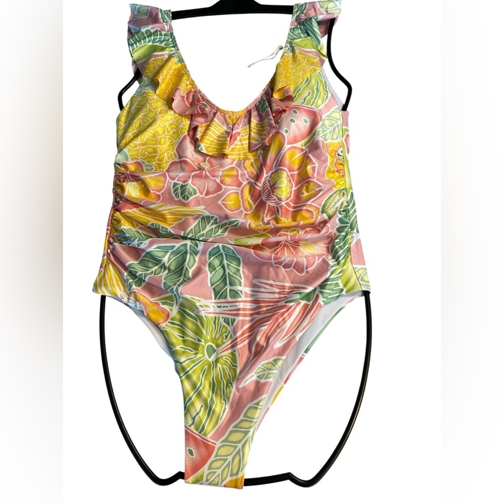 37G Kenny Flowers Watercolor Swimsuit